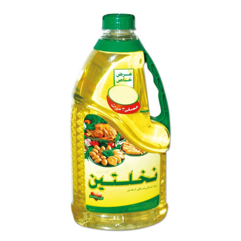 زيت نخلتين بلاستيك 1.5ل