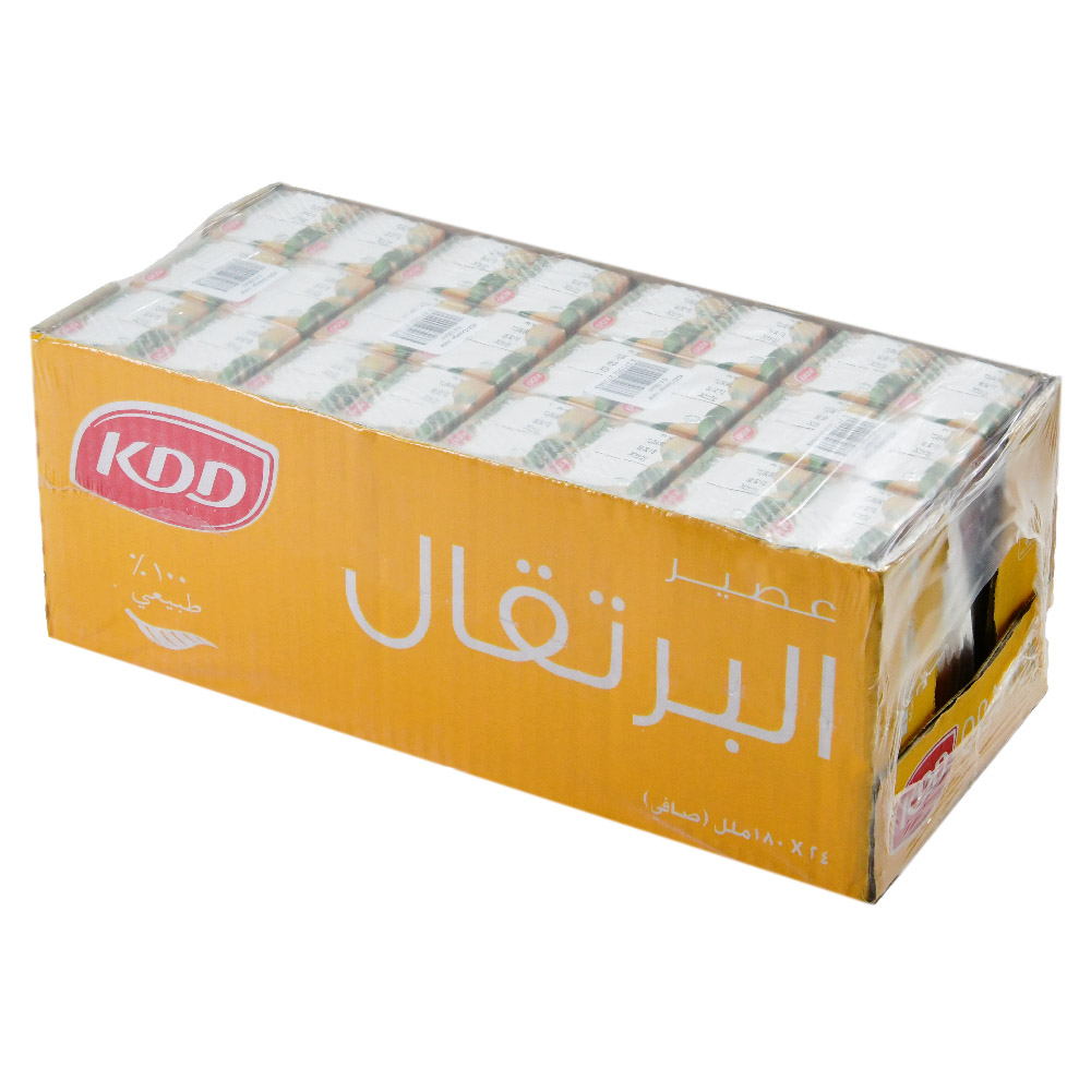عصير كي دي دي برتقال 180مل