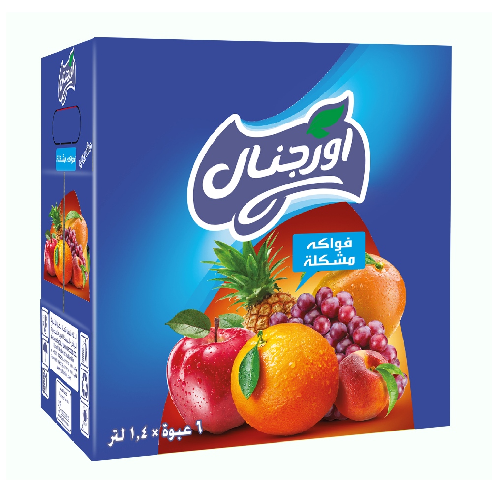 شراب اوريجينال فواكه مشكل1.4ل
