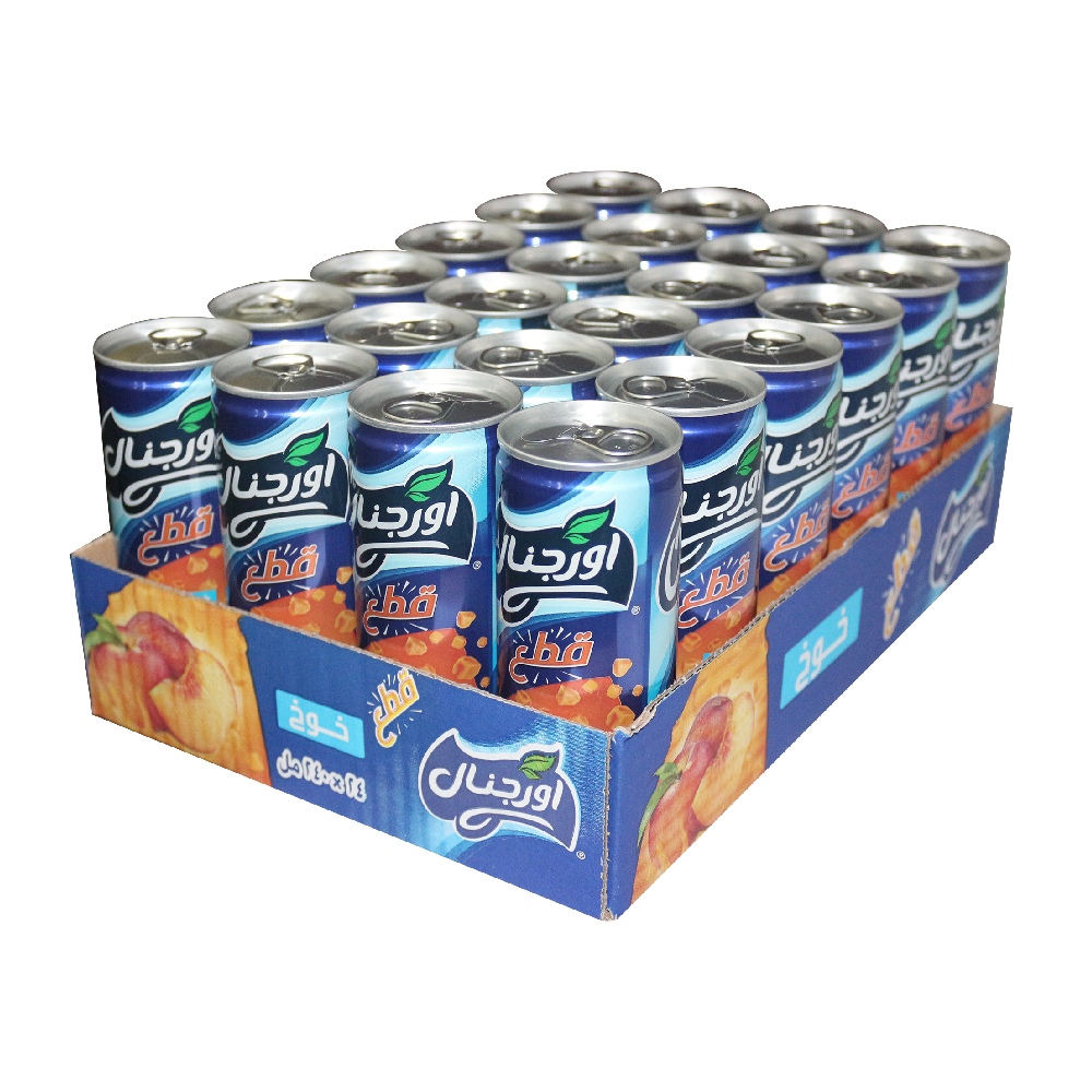 شراب اوريجنال خوخ حبيبات 240مل