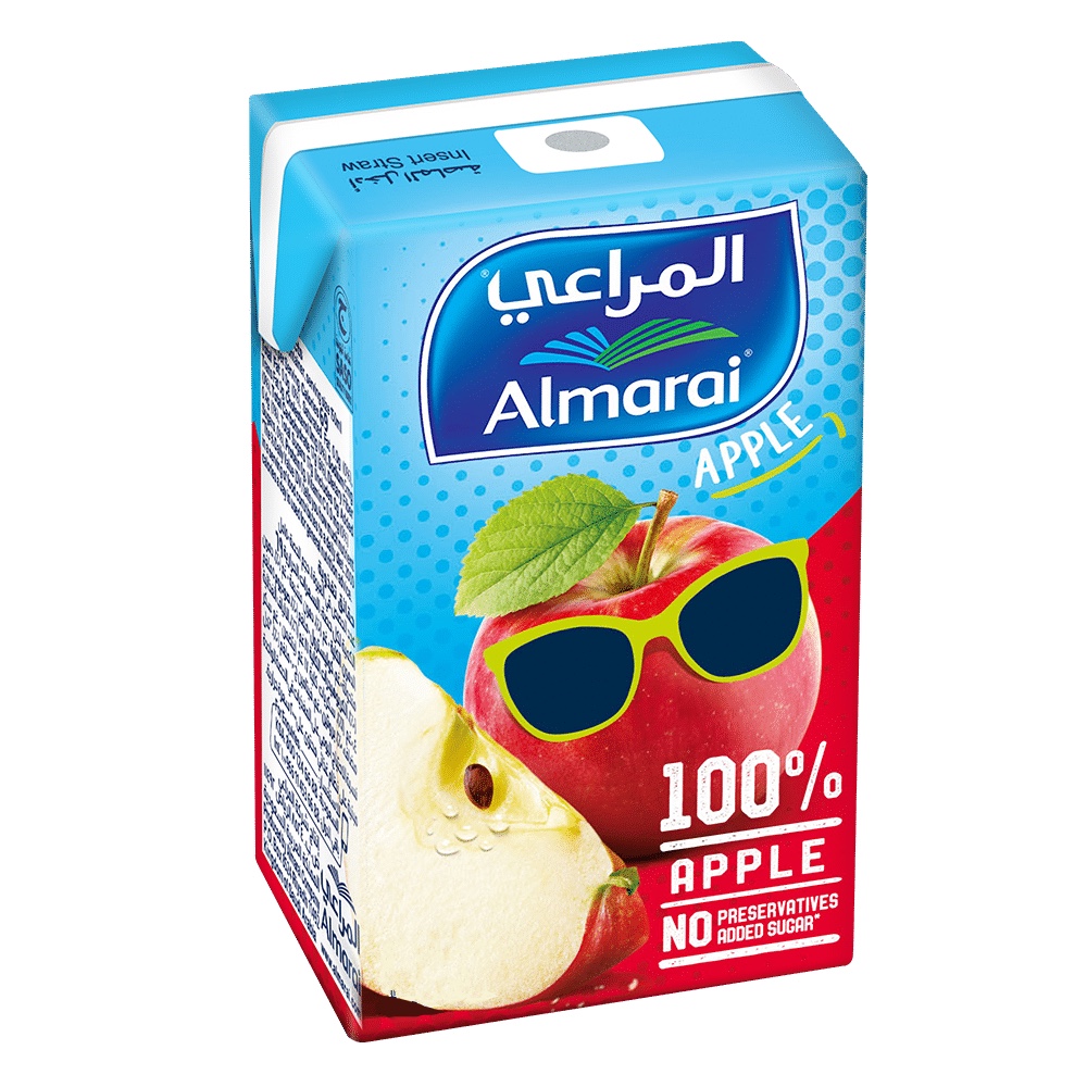 عصير المراعي تفاح 140مل     .
