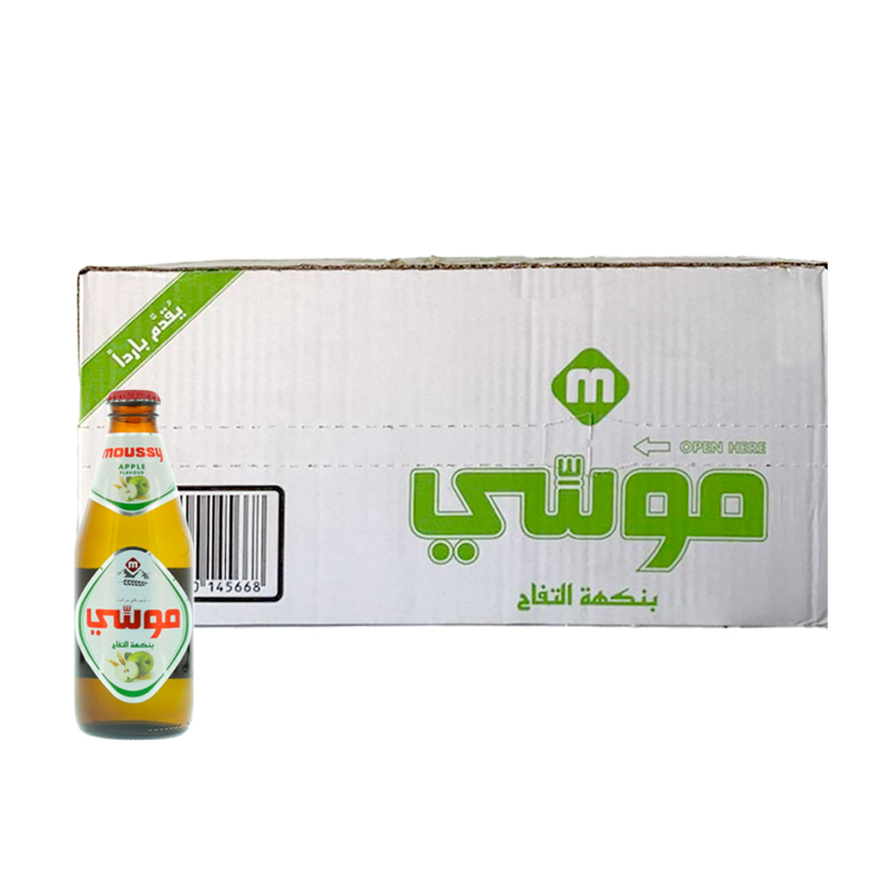 بيرة موسي تفاح زجاج 330مل
