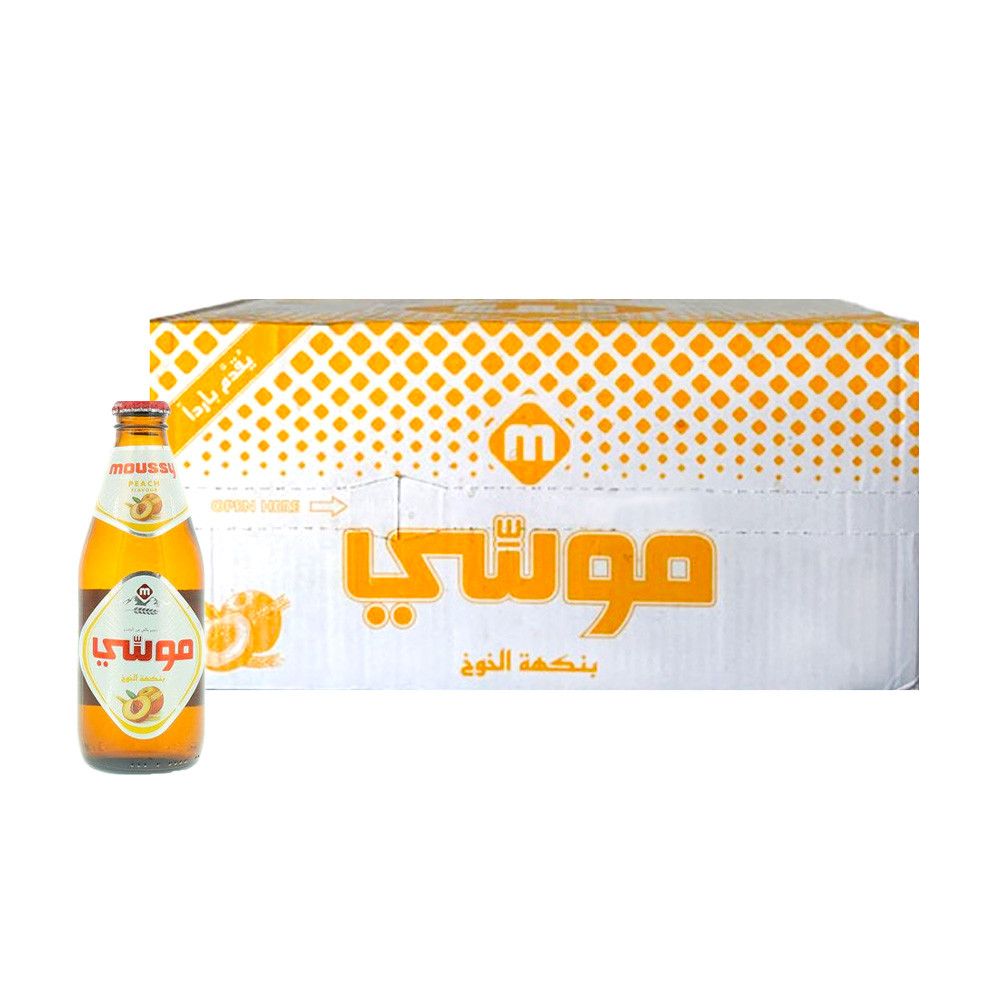 بيرة موسي خوخ زجاج 330مل