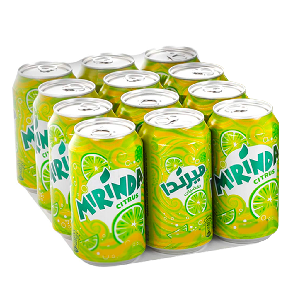 ميرندا حمضيات علب 330مل.