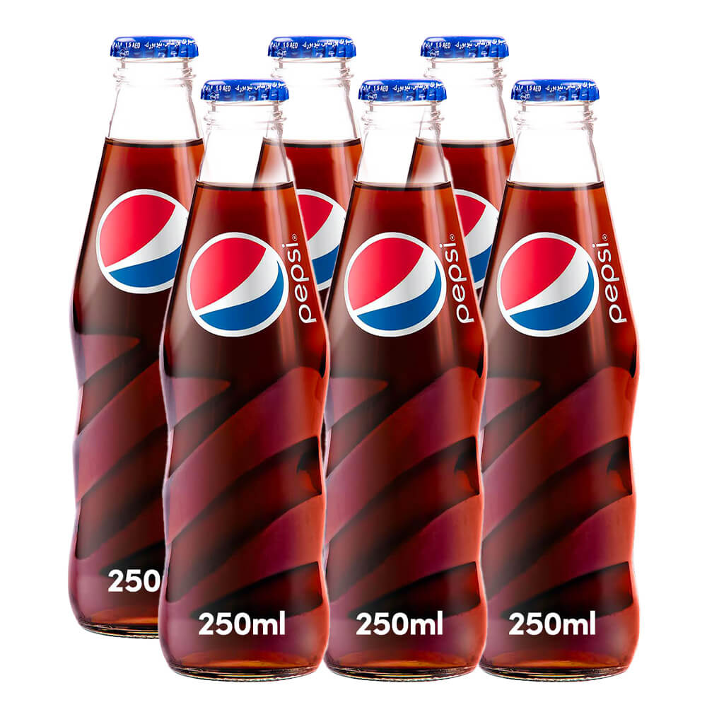 بيبسي زجاج 300مل/250مل