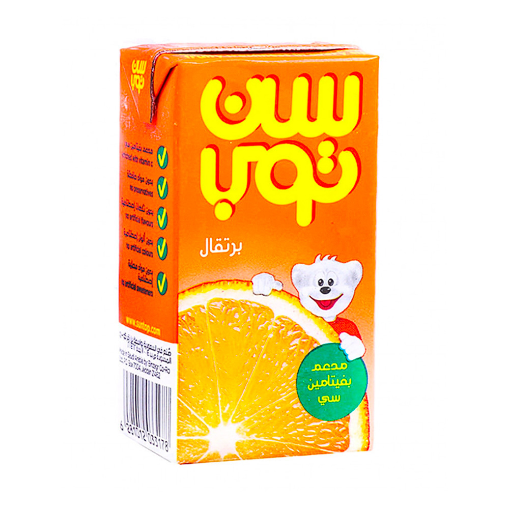 شراب سن توب برتقال 125مل