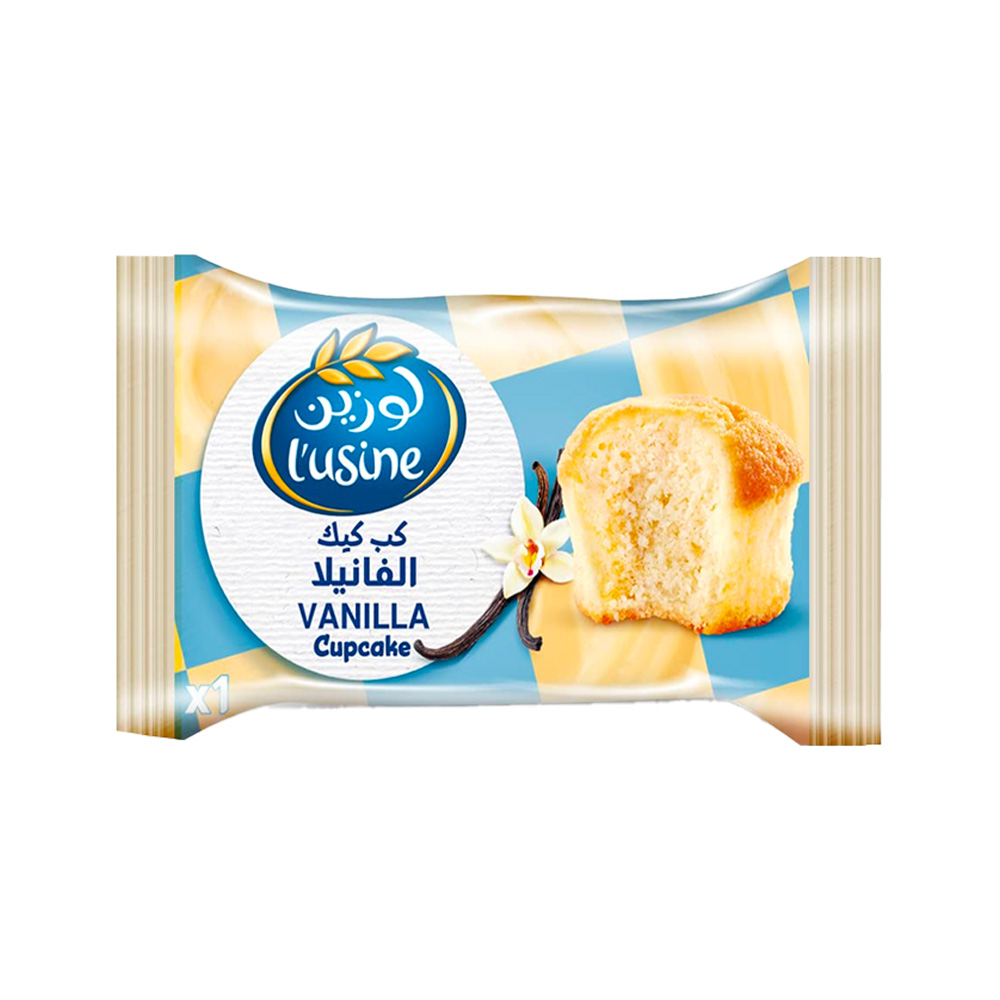 كب كيك لوزين فانيليا 30ج
