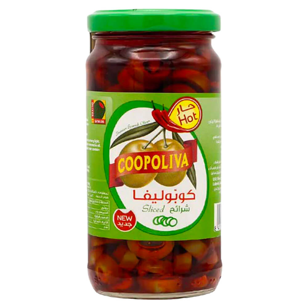 زيتون كوبوليفا شرائح حار 510ج