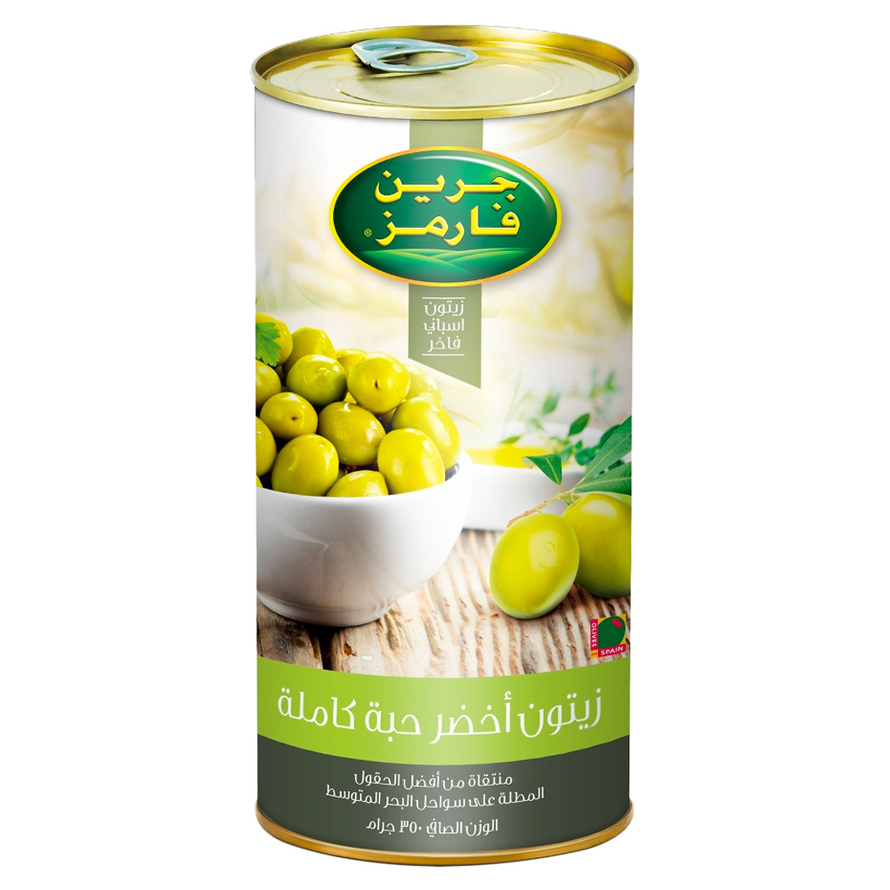 زيتون جرين فارمز اخضر 350ج