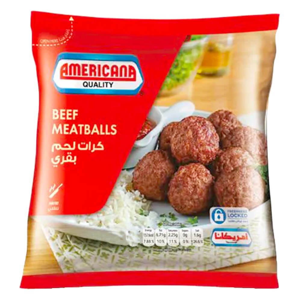 كرات لحم امريكانا بقري 500ج 0