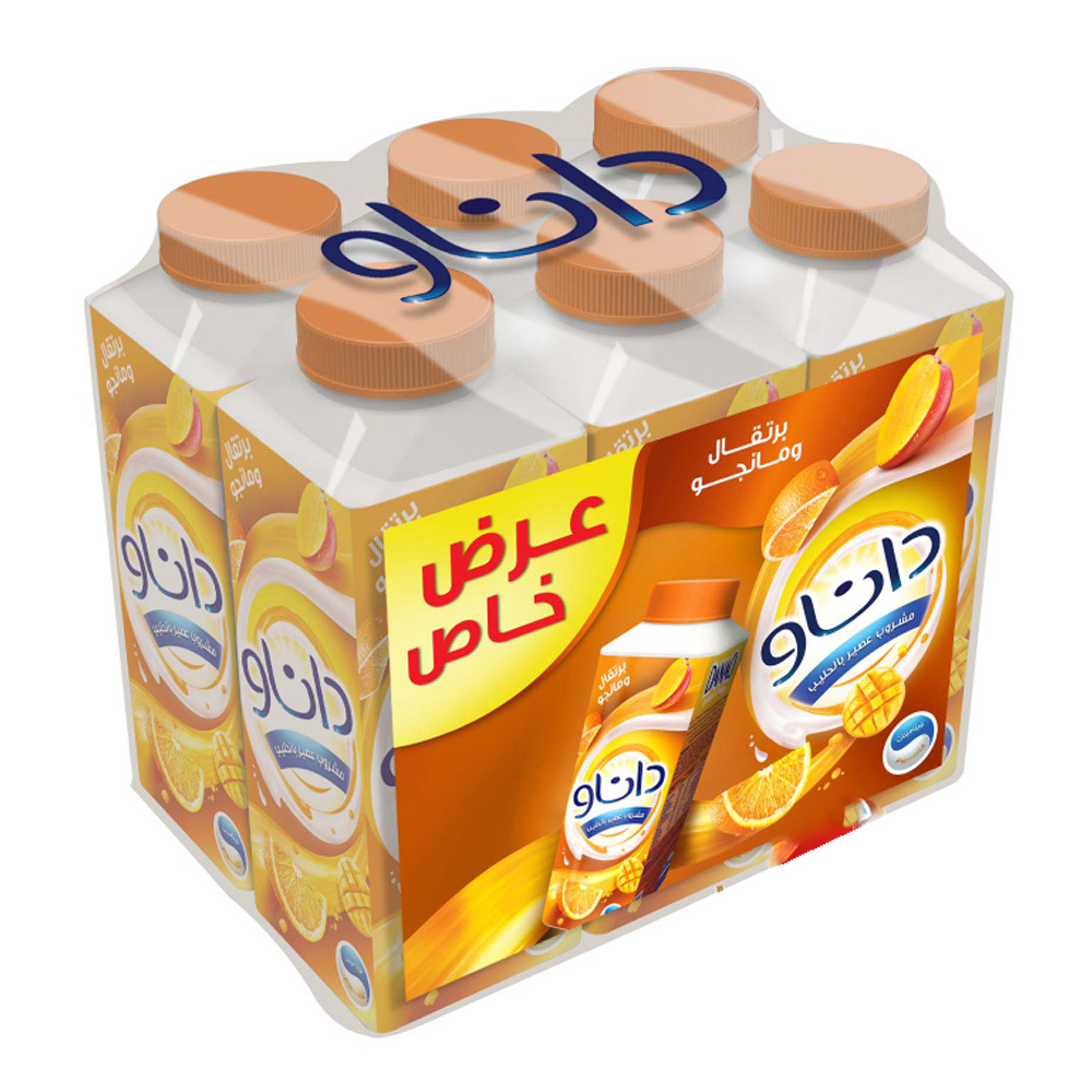 عصير داناو برتقال&مانجو5+1801م