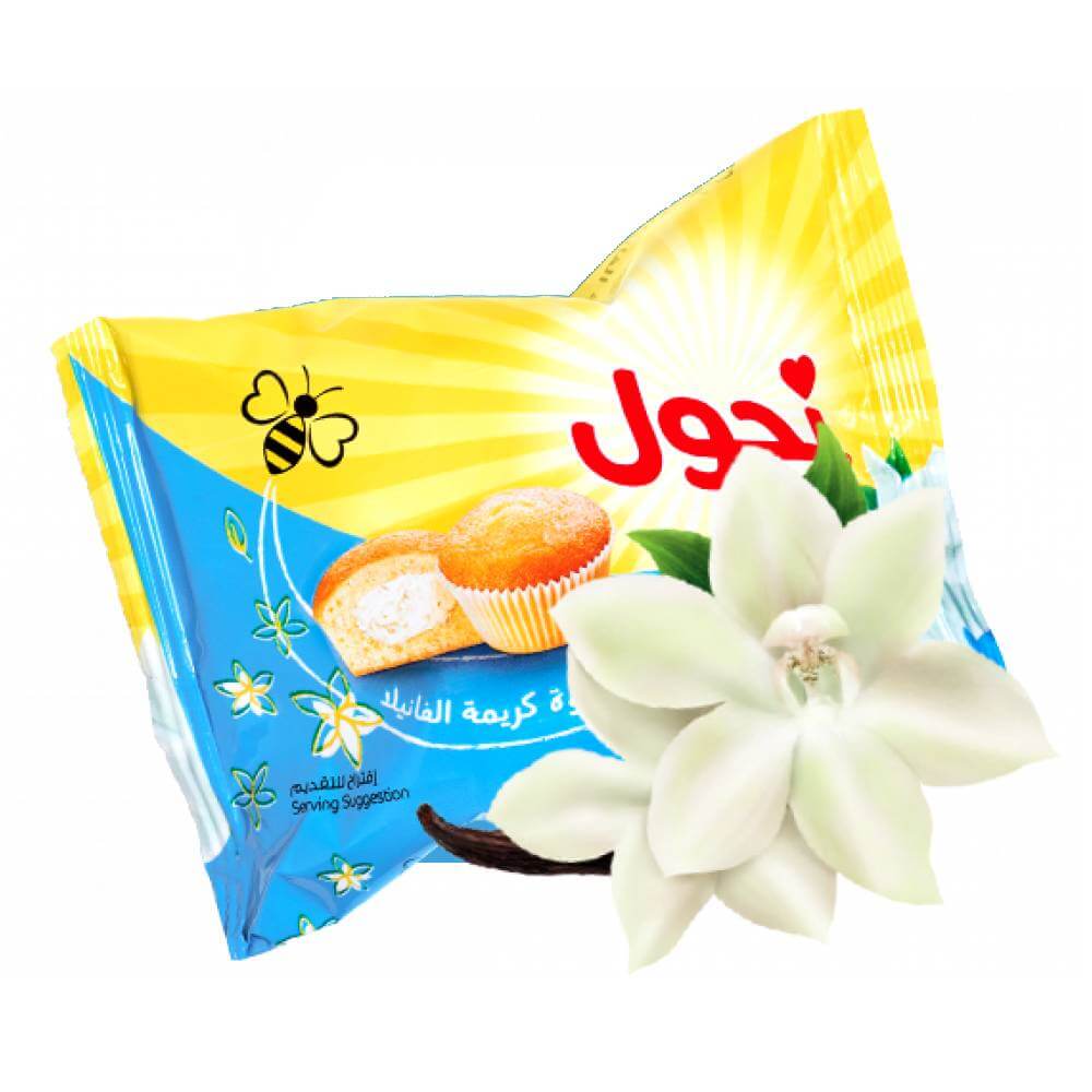كب كيك نحول فانيليا 28ج