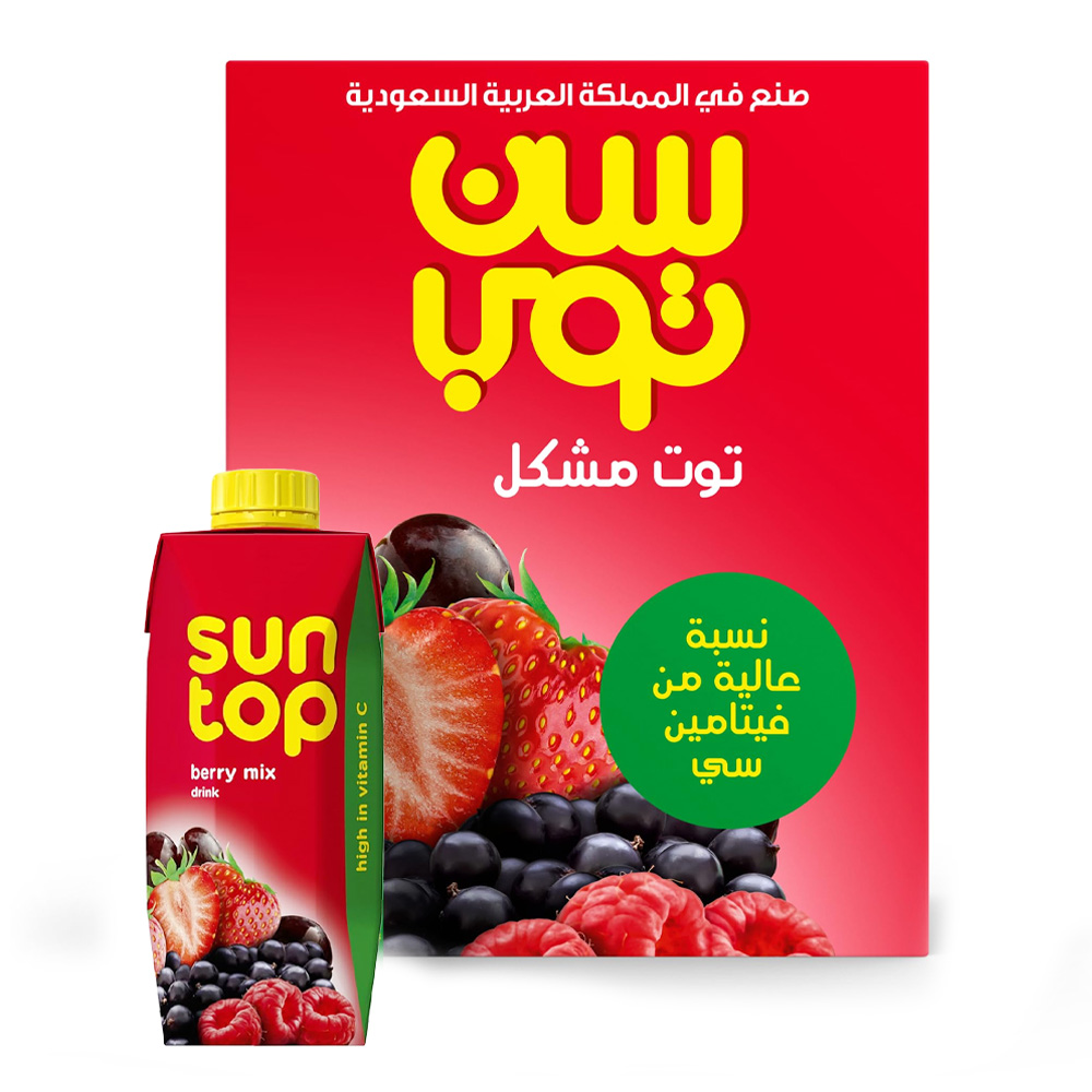 شراب سن توب توت مشكل 330مل